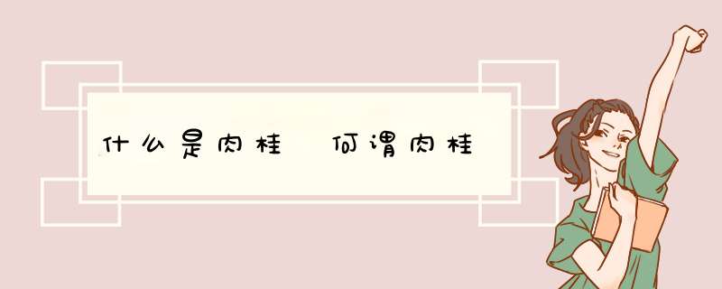 什么是肉桂 何谓肉桂,第1张